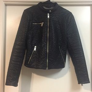 Gap Vegan Leather Moto Jacket